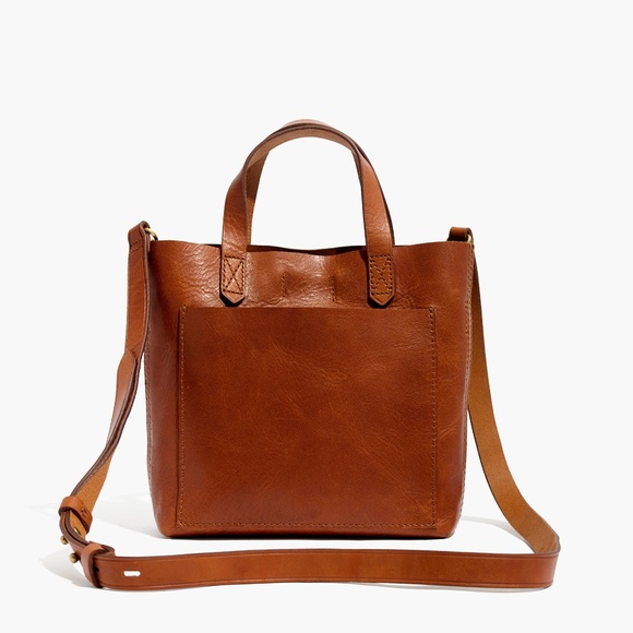 Madewell Handbags - New MADEWELL The Small Transport Crossbody Bag in English Saddle Leather